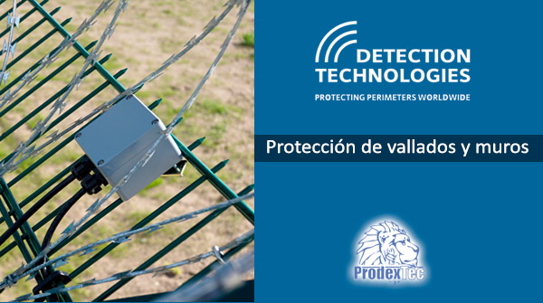 Detección en vallados, muros y paredes perimetrales con Detection Tecnologies