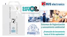 SANY SAFE el sistema de desinfección de entornos y ambientes de la marca AVS Electronics