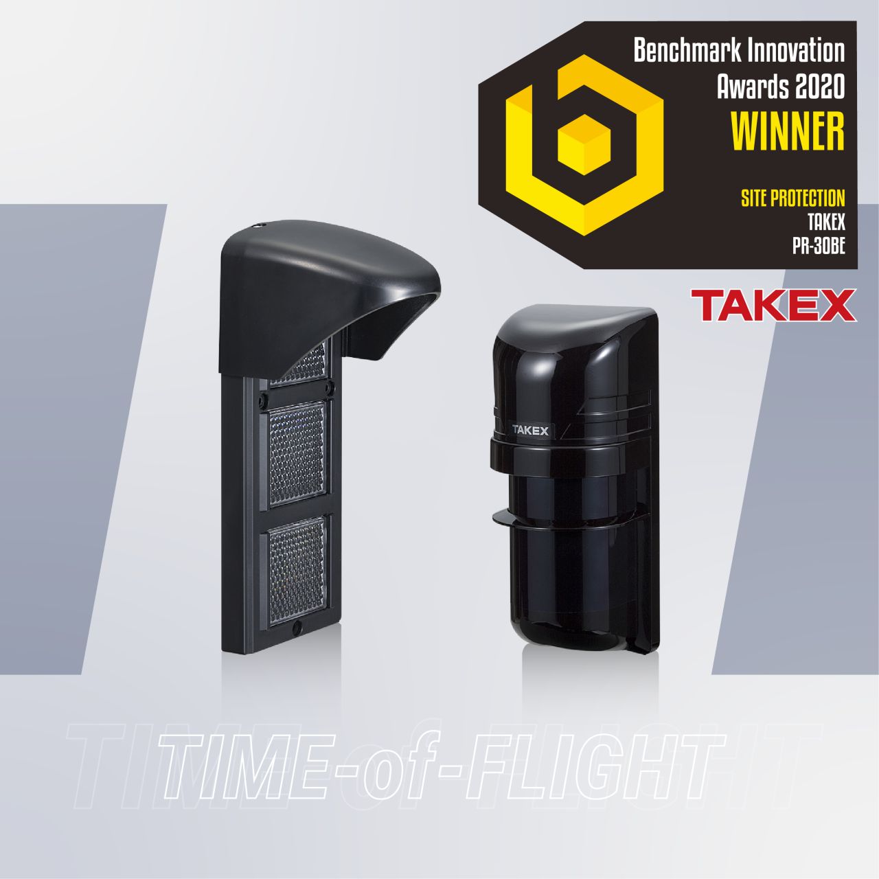 Premio Benchmark Innovation 2020 para TAKEX con su barrera de infrarrojos PR-30BE